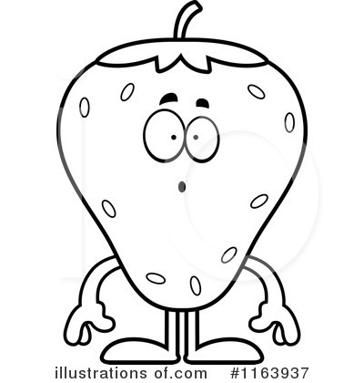 Royalty-Free (RF) Strawberry Clipart Illustration by Cory Thoman - Stock Sample #1163937