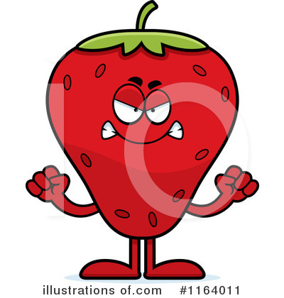 Royalty-Free (RF) Strawberry Clipart Illustration by Cory Thoman - Stock Sample #1164011
