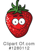 Strawberry Clipart #1280112 by Vector Tradition SM
