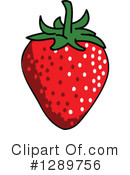 Strawberry Clipart #1289756 by Vector Tradition SM