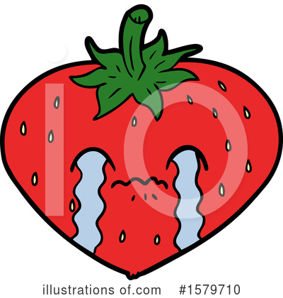 Royalty-Free (RF) Strawberry Clipart Illustration by lineartestpilot - Stock Sample #1579710