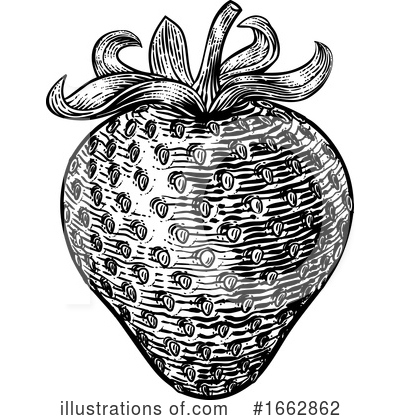 Strawberry Clipart #1662862 by AtStockIllustration