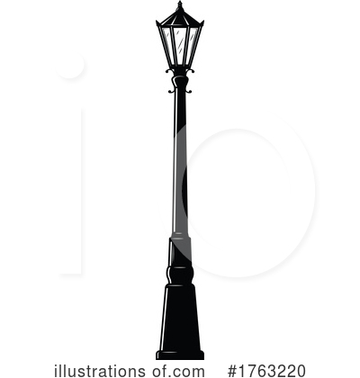Royalty-Free (RF) Street Lamp Clipart Illustration by Vector Tradition SM - Stock Sample #1763220