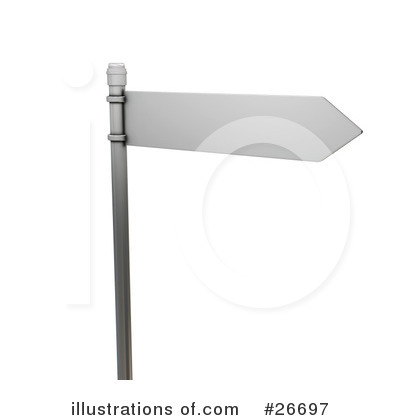 Royalty-Free (RF) Street Sign Clipart Illustration by KJ Pargeter - Stock Sample #26697