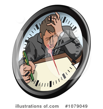 Royalty-Free (RF) Stress Clipart Illustration by AtStockIllustration - Stock Sample #1079049