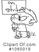 Strike Clipart #1060019 by toonaday