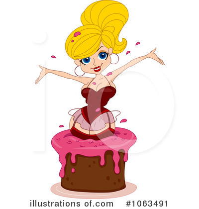 Royalty-Free (RF) Stripper Clipart Illustration by BNP Design Studio - Stock Sample #1063491