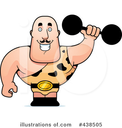 Royalty-Free (RF) Strongman Clipart Illustration by Cory Thoman - Stock Sample #438505