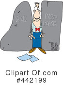 Stuck Clipart #442199 by toonaday