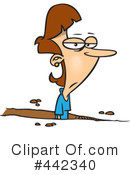 Stuck Clipart #442340 by toonaday