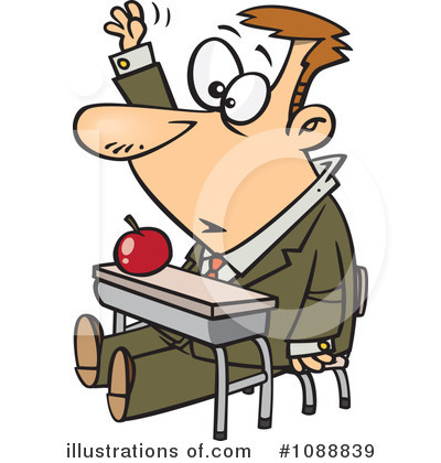 Student Clipart #1088839 by toonaday