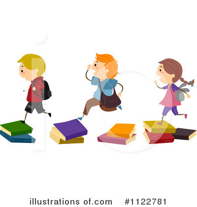 Royalty-Free (RF) Student Clipart Illustration by BNP Design Studio - Stock Sample #1122781