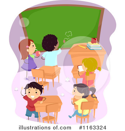 Royalty-Free (RF) Student Clipart Illustration by BNP Design Studio - Stock Sample #1163324