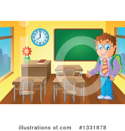 Class Room Clipart #1331878 by visekart