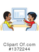 Student Clipart #1372244 by Clip Art Mascots
