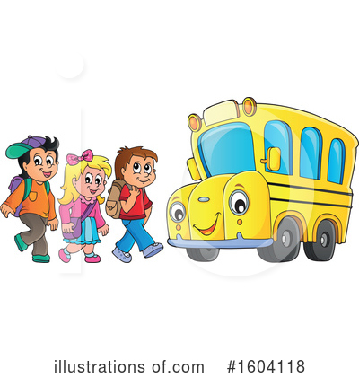 School Bus Clipart #1604118 by visekart