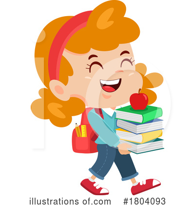 School Clipart #1804093 by Hit Toon