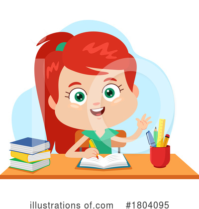 Students Clipart #1804095 by Hit Toon