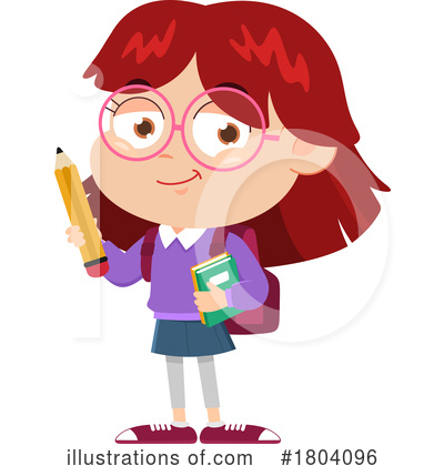 School Supplies Clipart #1804096 by Hit Toon