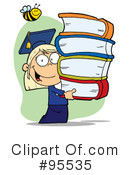 Student Clipart #95535 by Hit Toon
