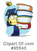 Student Clipart #95543 by Hit Toon