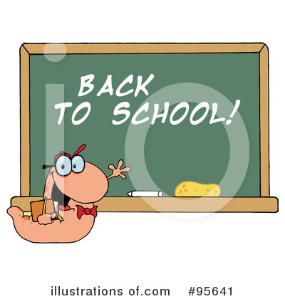 Royalty-Free (RF) Student Clipart Illustration by Hit Toon - Stock Sample #95641