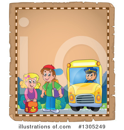 School Bus Clipart #1305249 by visekart