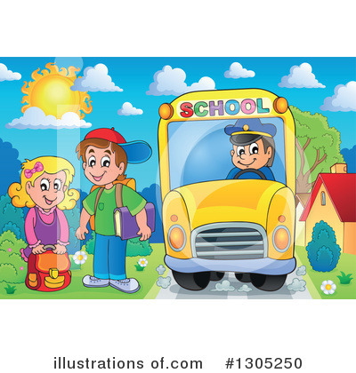 School Bus Clipart #1305250 by visekart