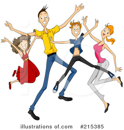 Royalty-Free (RF) Students Clipart Illustration by BNP Design Studio - Stock Sample #215385