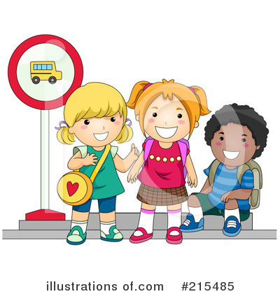 School Bus Clipart #215485 by BNP Design Studio