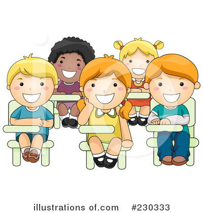 Royalty-Free (RF) Students Clipart Illustration by BNP Design Studio - Stock Sample #230333