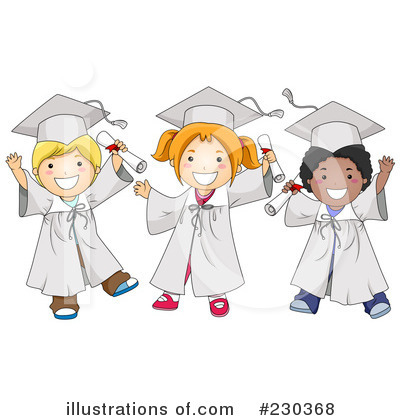 Royalty-Free (RF) Students Clipart Illustration by BNP Design Studio - Stock Sample #230368