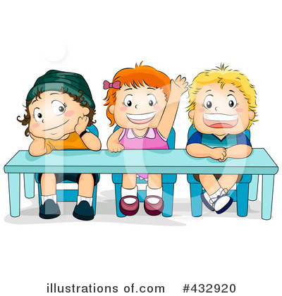 Royalty-Free (RF) Students Clipart Illustration by BNP Design Studio - Stock Sample #432920