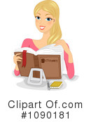 Studying Clipart #1090181 by BNP Design Studio