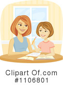 Studying Clipart #1106801 by Amanda Kate