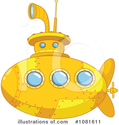 Submarine Clipart #1081611 by yayayoyo