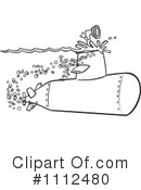 Submarine Clipart #1112480 by toonaday