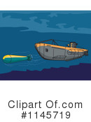 Submarine Clipart #1145719 by patrimonio