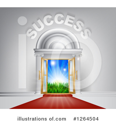 Royalty-Free (RF) Success Clipart Illustration by AtStockIllustration - Stock Sample #1264504