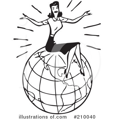 Globe Clipart #210040 by BestVector