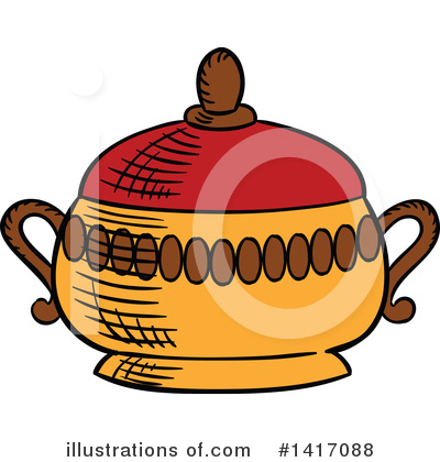 Royalty-Free (RF) Sugar Clipart Illustration by Vector Tradition SM - Stock Sample #1417088