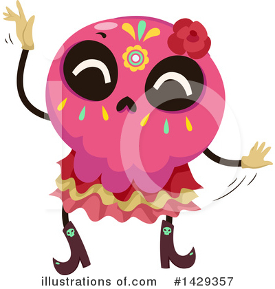 Day Of The Dead Clipart #1429357 by BNP Design Studio