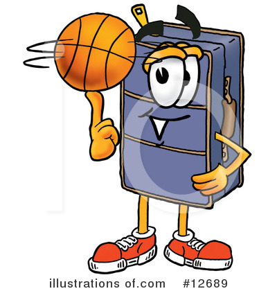 Basketball Clipart #12689 by Toons4Biz