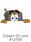 Suitcase Character Clipart #12705 by Toons4Biz