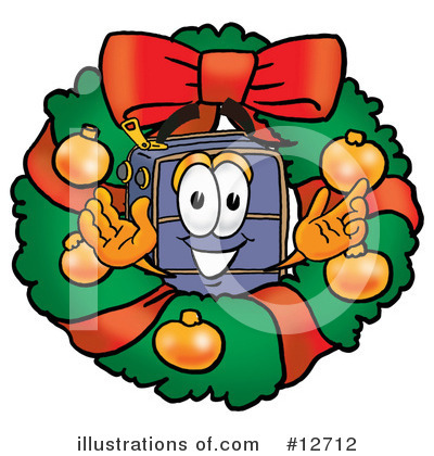 Suitcase Character Clipart #12712 by Toons4Biz