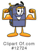 Suitcase Character Clipart #12724 by Toons4Biz