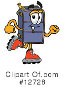 Suitcase Character Clipart #12728 by Toons4Biz