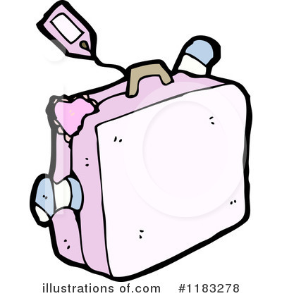 Royalty-Free (RF) Suitcase Clipart Illustration by lineartestpilot - Stock Sample #1183278