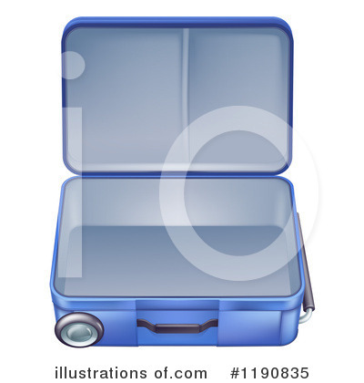 Royalty-Free (RF) Suitcase Clipart Illustration by AtStockIllustration - Stock Sample #1190835