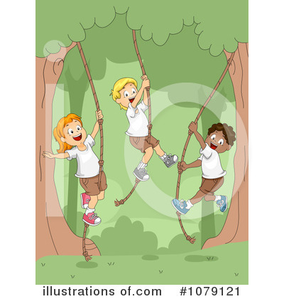 Royalty-Free (RF) Summer Camp Clipart Illustration by BNP Design Studio - Stock Sample #1079121